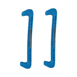 Top Notch Hard Skate Guards, Colorful Scented Designs Supergard Ice Skating Deluxe Figure Blade Covers Equipment with Adjustable Buckle Can Be Trimmed to Fit Versatile Protectors(Blue)