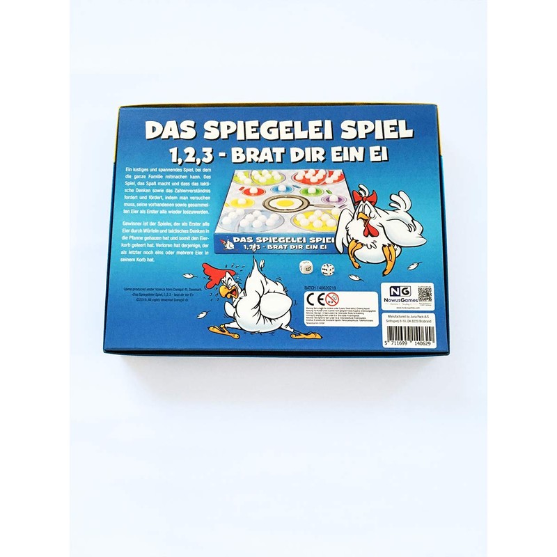 NowusGames Die Spiegelei (The Fried Egg) Game 1,2,3 - Brat