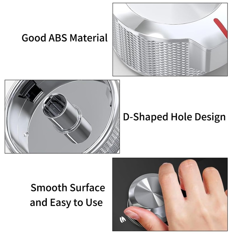 SagaSave W11156487 Range Control Knob, 4 Pcs Kitchen Oven Stove