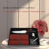 Feather Quill Pen Set, Retro Leather Notebook Feather Dip Pen