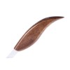 Wood Carving Knife Stainless Steel Blade Walnut Handle Whittling Knife