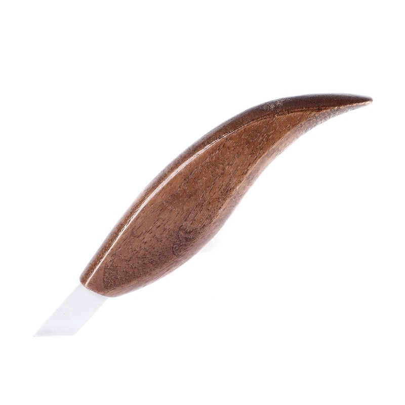 Wood Carving Knife Stainless Steel Blade Walnut Handle Whittling Knife