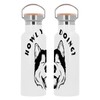 Edelstahl Thermo Isolierte Trinkflasche - Howl You doing ? Dog