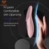 PAKISS Handheld Silicone Face Scrubber Gentle Waterproof ABS Facial Cleansing