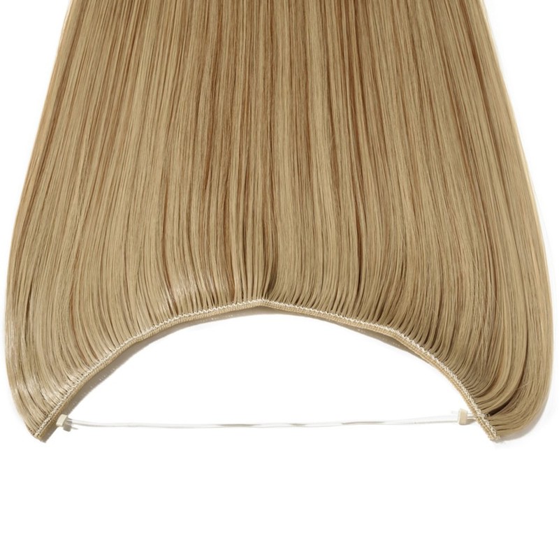 Hair Extensions, 1 Braid, Hair Thickening, Smooth with Invisible Wire