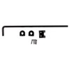 National Hardware N177-188 V835 Cane Bolt in Black,1/2" x 18"