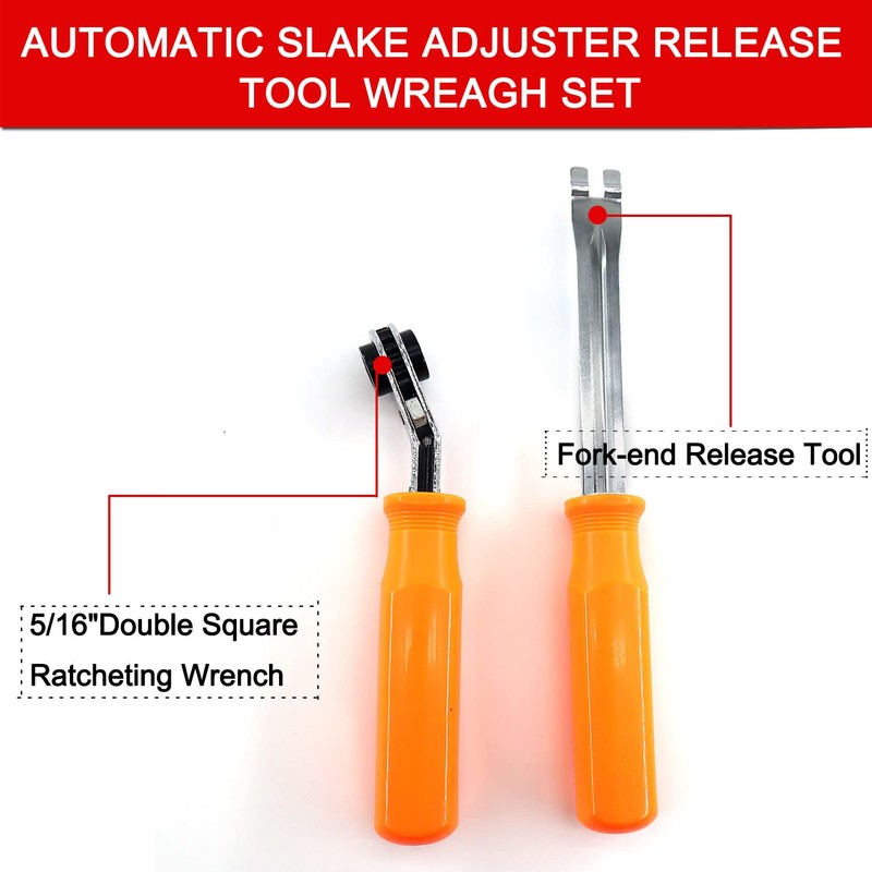 RJSPHH Automatic Slack Adjuster Release Tool and Wrench Fork End
