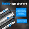 2 Packs Replacement Foil Shaver Heads Compatible with MANSCAPED The