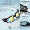 Whale Polarized Swim Goggles, GE Anti-Fog Anti-UV Protection No Leaking