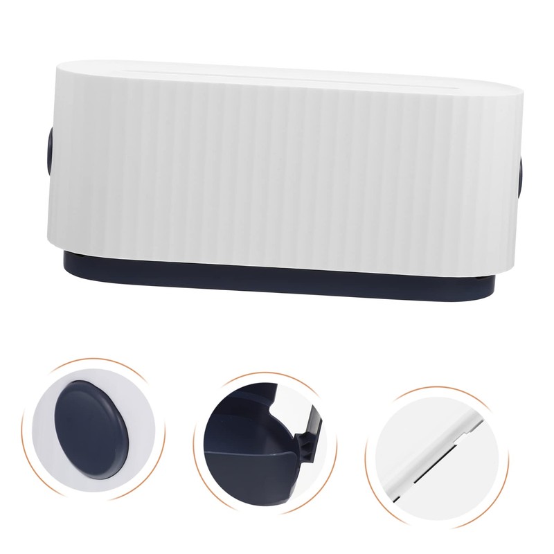 KOMBIUDA Creative Cable Management Box Durable Cord Organizer for Tidy