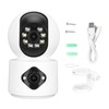 Dual Lens Security Camera 4MP HD WiFi AP Hotspot Surveillance