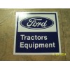Ford Tractors Equipment Decal 8" X 8"