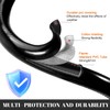 GasSaf 12 inch RV Propane Hose, 1/4" Inverted Camper Propane