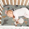 WELLDAY Farm Animals Pattern Crib Sheets for Boys and Girls,
