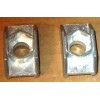 ACCURA PAIR (2) 14" BANDSAW TRUNNIONS, SHOES AND KNOBS FOR