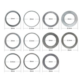 2 Pieces Saw Blade Adapter, Metal Bushing Washers Circular Saw Blade Ring Adapter Reducer Bushing Saw Reducing Rings (32x20mm)