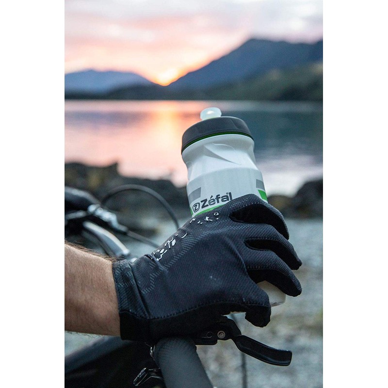Zefal Sense Pro 65 Drink Bottle, Green, Black, 22.0 fl