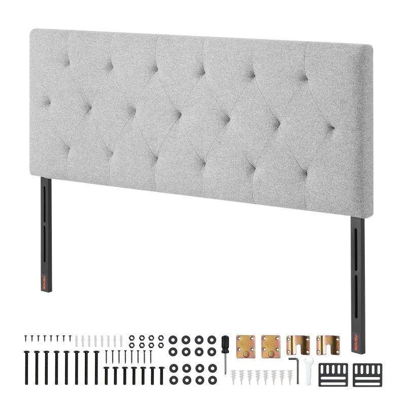 VEVOR Headboard for Full Size Bed with Adjustable Height Sponge
