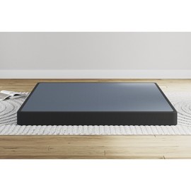 Signature Design by Ashley Low Profile Ready to Assemble Box Spring Foundation, Twin XL, Black