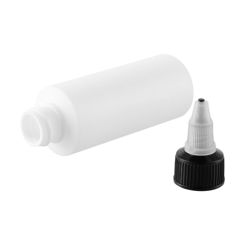 MUKLEI 40 Pack 2 Oz/ 60ML Plastic Squeeze Dispensing Bottles