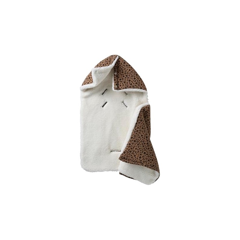 ENVIE DE FRAISE Reversible Swaddling Blanket Natural