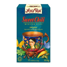 Yogi TEAS - AYURVEDIC Organic Sweet Chilli Mexican Spice Tea 17bags (Pack of 1)