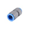 sourcing map Straight Push to Connector Reducer Fitting 16mm to