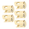 5Pcs Champagne Bottle Stopper Stainless Steel Champagne Sealer Plug Reusable