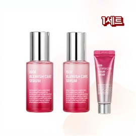 isoi blemish serum 25ml x 2 + cream 5ml special set tone up skin texture radiance blemish care / 아이소이 블레미쉬 세럼 25ml 2개 + 크림 5ml 기획세트 톤업 피부결 광채 잡티케어