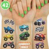 xo, Fetti xo, Fetti Monster Truck Party Supplies Temporary Tattoos