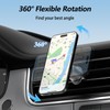 jaroco jaroco for [Magsafe Car Mount] [360Flexible Rotation] [20X Strong
