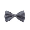 Kids Small Solid Color Adjustable Tuxedo Neck Bowtie Bow Tie,
