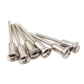 Preamer 6pcs 1/8" Shank Arbor Cut-Off Wheel HSS Mandrel Holder Compatible with Most Rotary Tool Accessory Bit