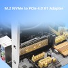 CERRXIAN M.2 NVMe to PCIe 4.0 X1 Adapter,M.2 SSD NVME