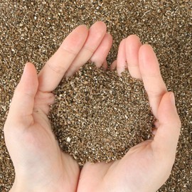 MIDELONG 7oz Vermiculite, Organic Vermiculite for Plants Soil Amendments Bulk Additive for Potted and Garden, to Maintain Soil Moisture and Plant Growth(1-3mm)