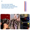 20pcs Spiral Perm Tool Hair Curler for Short Hair Women