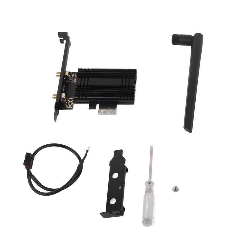 WiFi 6E AX210 PCIe WiFi Card Bluetooth 5.3 with Heat