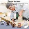 Reverse Tap Set, Set of 6, Hexagonal Shaft Screw Removal