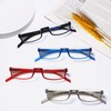 Henotin 4 Pair Reading Glasses for Women Men Readers Half
