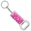 GRAPHICS & MORE Cute Hearts Love Pattern on Pink Keychain