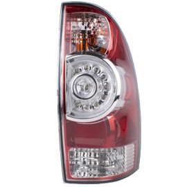 Boine Tail Light Right Passenger Side Compatible With 2005-2015 Toyota Tacoma Pickup Rear Light Brake Lamps LED Lens Bulb and Harness Included (Right Passenger Side)