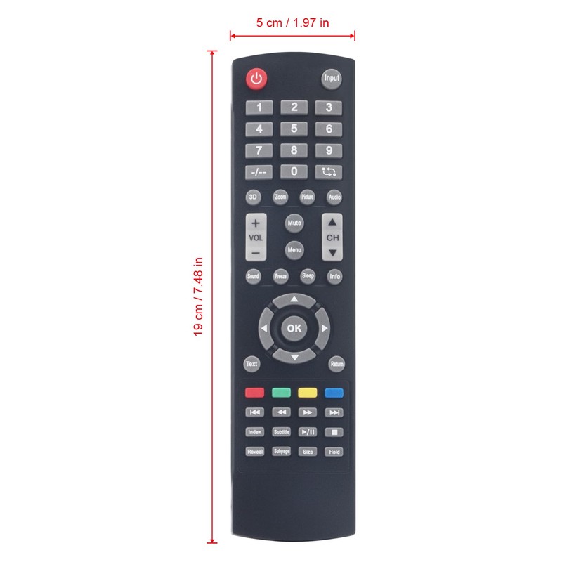 Replace Remote Control Compatible with AOC LCD TV LE32A1335/61 LE40A5730/61