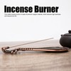 Incense Burner Holder Unique Chinese Lute Design Premium Copper Sturdy