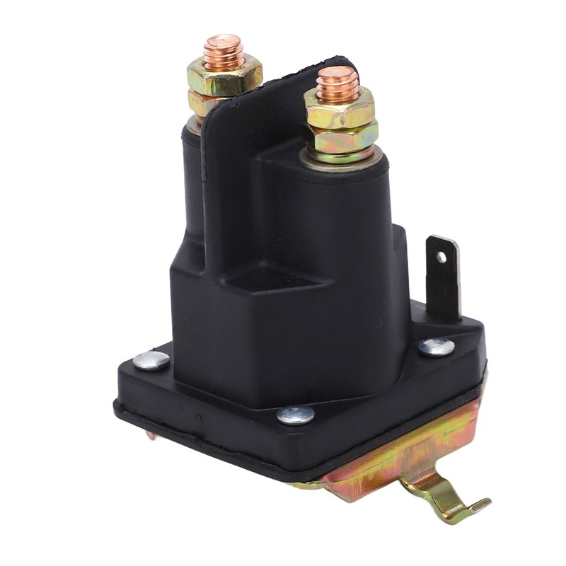 12V Starter Solenoid with 2 Terminal 532138406 Compact Structure Replacement