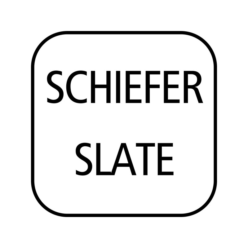 APS GH408 Slate Tray With Glass Cloche, 80 mm H