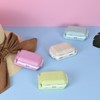 Portable Weekly Pill Case for Travel Pill Storage Case Pink 10ea