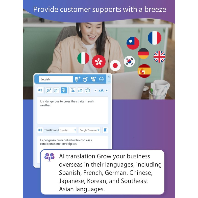 AI VoiceWriter — Speech-to-Text Transcription Solution for Win/Mac, A USB
