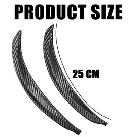 CGEAMDY Fender Widening, Wheel Arch Widening Mud Guards, Car Wheel Fender Mudguards Flares, Mudguard Wheel Cover, Car Tyre Eyebrow Trim Strip, Mud Flaps Extension For Vehicle(4 Pieces)