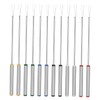 Alipis 24cm Stainless Steel Forks 12pcs Fondue Forks Heat Resistant