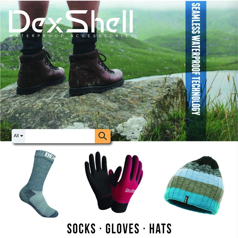 DexShell Standard Glove, Grey, Extra Large